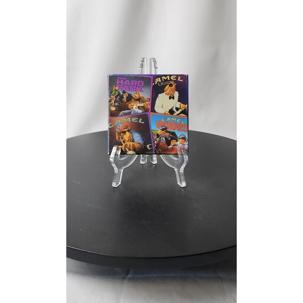 Camel Cork Bottomed Drink Coasters HARD PACK .CAMEL LIGHTS. CAMEL WIDES, CAMEL